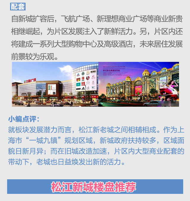 松江新城，松江老城，松江万达，松江新城与松江老城的规划，松江有轨电车